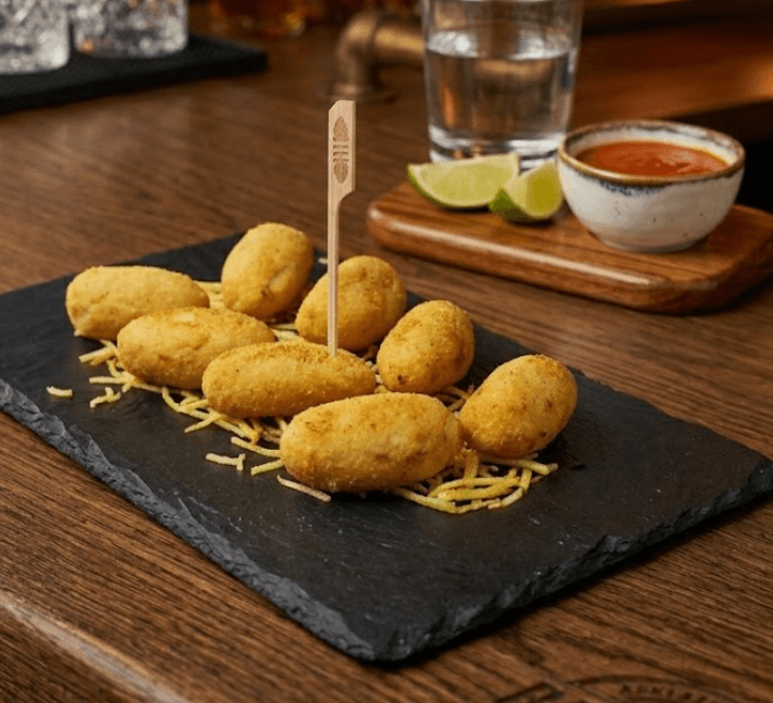 Croquetas de jamón mejoradas